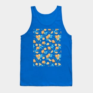 Delicious Citrus Pastry Dessert Pattern Tank Top